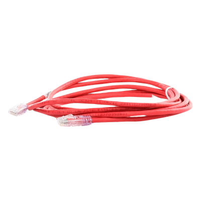 Cable de Parcheo UTP | Categoría 6 | 3 m (9.84 ft) | 24 AWG | Clasificación CM | PoE | Rojo - Image 4