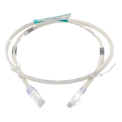 Cable de Parcheo | Cat6 | 24 AWG | CM | 0.91 m (3 ft) | UTP | Blanco Mate - Image 4