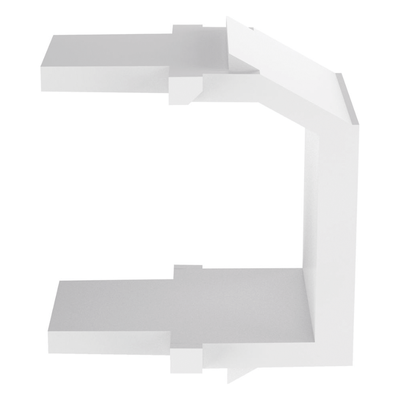 Módulo de Tapa Ciega | Keystone | 1 Espacio | 0.87' x 0.64' x 0.79' | ABS | ROHS - Image 4