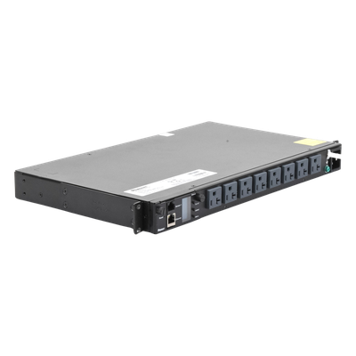 PDU Switchable y Monitoreable por Toma (MS) para Distribución de Energía, Enchufe de Entrada NEMA 5-15P, Con 8 Salidas 5-20R, Horizontal 19in, 120 Vca, 15 Amp, 1UR - Image 5
