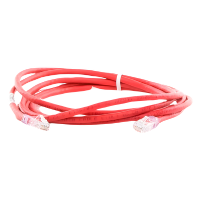 Cable de Parcheo UTP | Categoría 6 | 3 m (9.84 ft) | 24 AWG | Clasificación CM | PoE | Rojo - Image 5