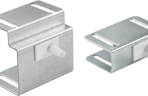 Interruptor de puerta remoto | 120-250V AC | 10A | Acero galvanizado 14 ga | Montaje en marco | 32x17x22mm (1.26x0.67x0.87 pulg)