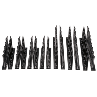 Kit de Gestión de Cables | 15 RU | Dedos 100 mm | Configuración Derecha e Izquierda | Negro - Image 2