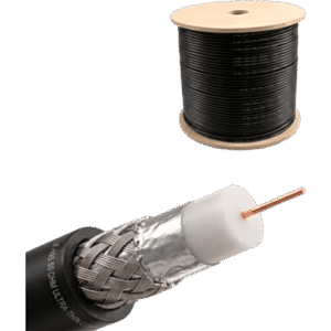 Rollo de 100 Metros de LP195 de 50 Ohms | Cable Coaxial Profesional