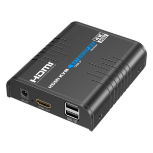 Receptor KVM HDMI | 4K 60 Hz | Extensión 120 m (393.7 ft) | 18 Gbps | IPColor Stream | USB HID | HDCP 2.2